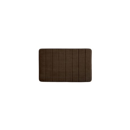 Tapete de baño Foam rayas café 40x60 cm
