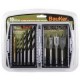 Set 10 brocas para madera bauker