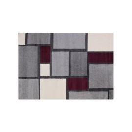 Tapete ultra gris/morado 60x115 cm