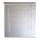 Persiana horizontal aluminio plata 150x160 cm
