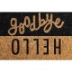 Tapete de Entrada Coco HELLO/GOODBYE 40x60cm