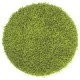 Pie de cama shaggy circular verde 60 cm