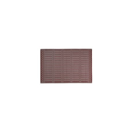 Alfombra terraza 180x120 cm Ikat terracota