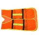 Chaleco de malla con reflejante naranja