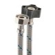 Manguera   w.c. acero inox lp 1/2x7/8x35