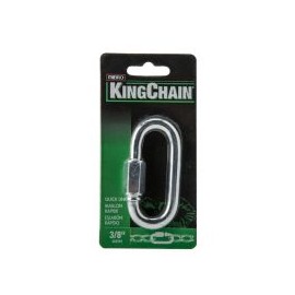 Eslabón c/rosca zinc 3/8" en tarjeta