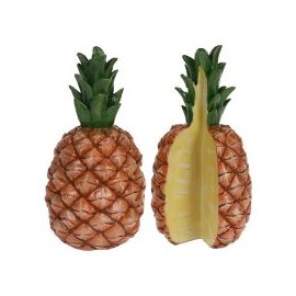 Piña de resina decorativa