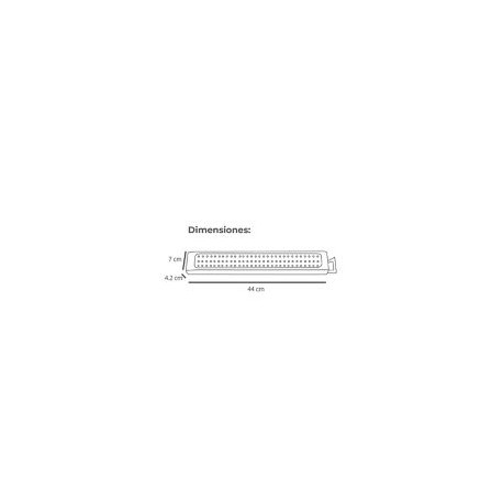 Luminario 90 led emergencia