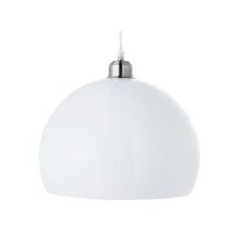 Lámpara colgante 12W Ball blanco 1luz E27 plástico 25cm