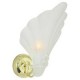 Arbotante Roma 60W oro 1luz E27 vidrio 20cm