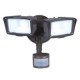 Luminaria LED c/sensor 180 grados 2000 LM