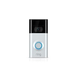 Ring video timbre doorbell 1 satin nickel