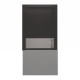 Puerta seguridad Romani chocolate izquierda 95 x 213 cm