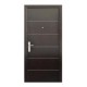 Puerta seguridad Contour nogal derecha 96 x 213 cm