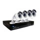 Kit CCTV 4 camaras DVR 1080P HDD 1t