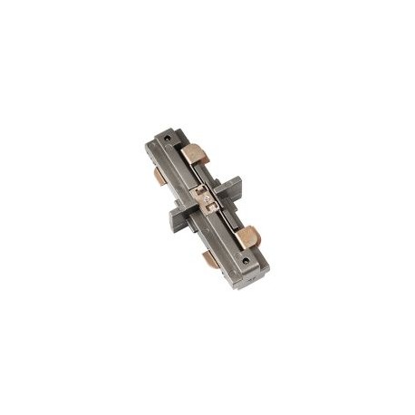 Conector Recto p/riel satinado