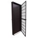 Puerta seguridad La chocolate izquierda 90 x 213 cm