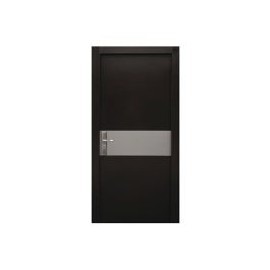 Puerta seguridad Romani chocolate derecha 95 x 213 cm