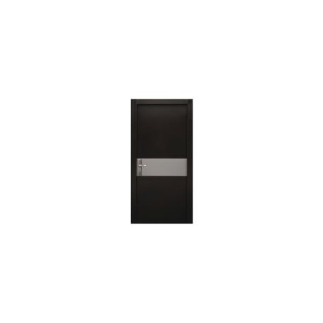 Puerta seguridad Romani chocolate derecha 95 x 213 cm