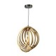 Lámpara colgante 40W Allende natural 1luz E27 trend metal 40cm