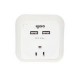 Lampara Luz De Noche Con Contacto Y Salida Usb