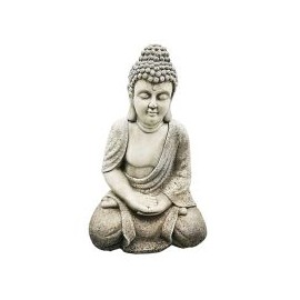 Buda sentado de poliresina 28x38,5x59 cm