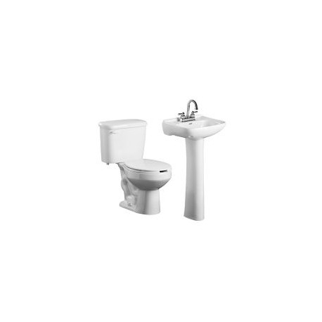 Sanitario con lavabo- pedestal Cosmos II blanco