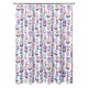 Cortina de baño floral 178x180cm