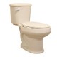 Sanitario alargado Tulipán marfil 4.8 l