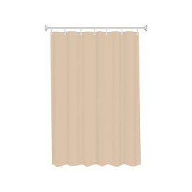 Cortina de baño vinil capuccino 180x180 cm