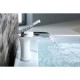 Monomando de lavabo Cales blanco