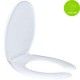 Asiento baño Premium slow 96 alargado blanco