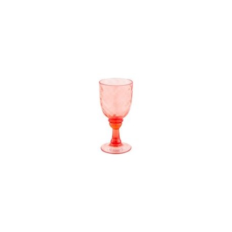 Copa acrílico 18cm rosa