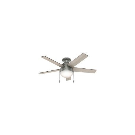 Ventilador 46" Anslee 5aspas plata