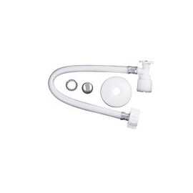 Kit llave y conector premium wc 1/2" pushon 7/8" 38cm accor