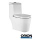 Sanitario One Piece Quadro dual blanco