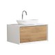 Mueble baño fiona blanco 80 cm
