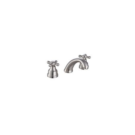 Mezcladora de lavabo Capri níquel 8"