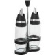 Set de aceitera y vinagreta c/ rack 31 cm