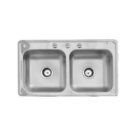 Fregadero 2 cubetas M-110