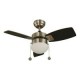 Ventilador 30" con 3 aspas reversibles y luz