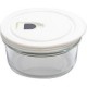 Contenedor vidrio c/válvula redondo 880ml