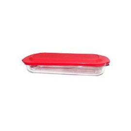Refractario rectangular c/tapa 3 Lt/42cm