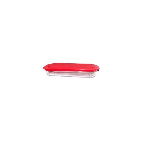 Refractario rectangular c/tapa 3 Lt/42cm