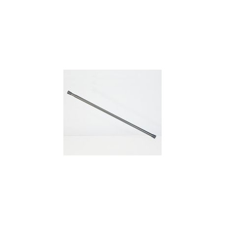 Cortinero de baño extensible 91x160 cm plata