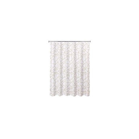 Cortina de baño Geo gold 178x180cm