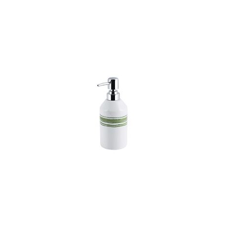 Dispensador de jabón raya verde