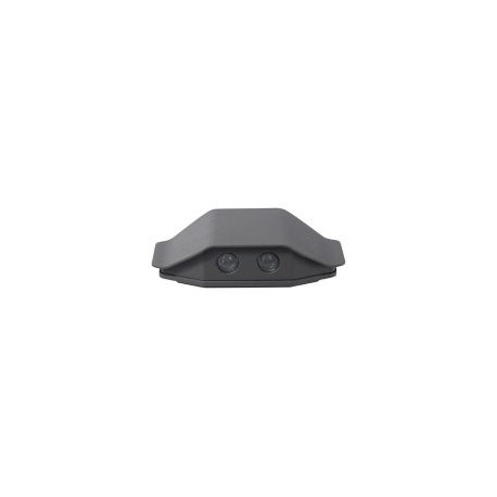 Arbotante exterior Lisboa led 4W Gris neutra 400lm metal IP44 10cm