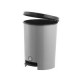 Bote de Basura Pedal Plata 12 lts. Vanyplas