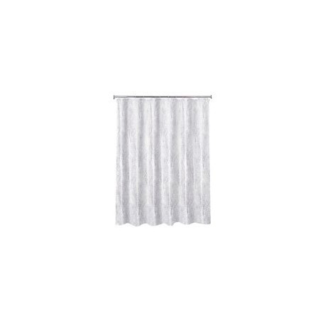 Cortina de baño rama plata 178x180cm